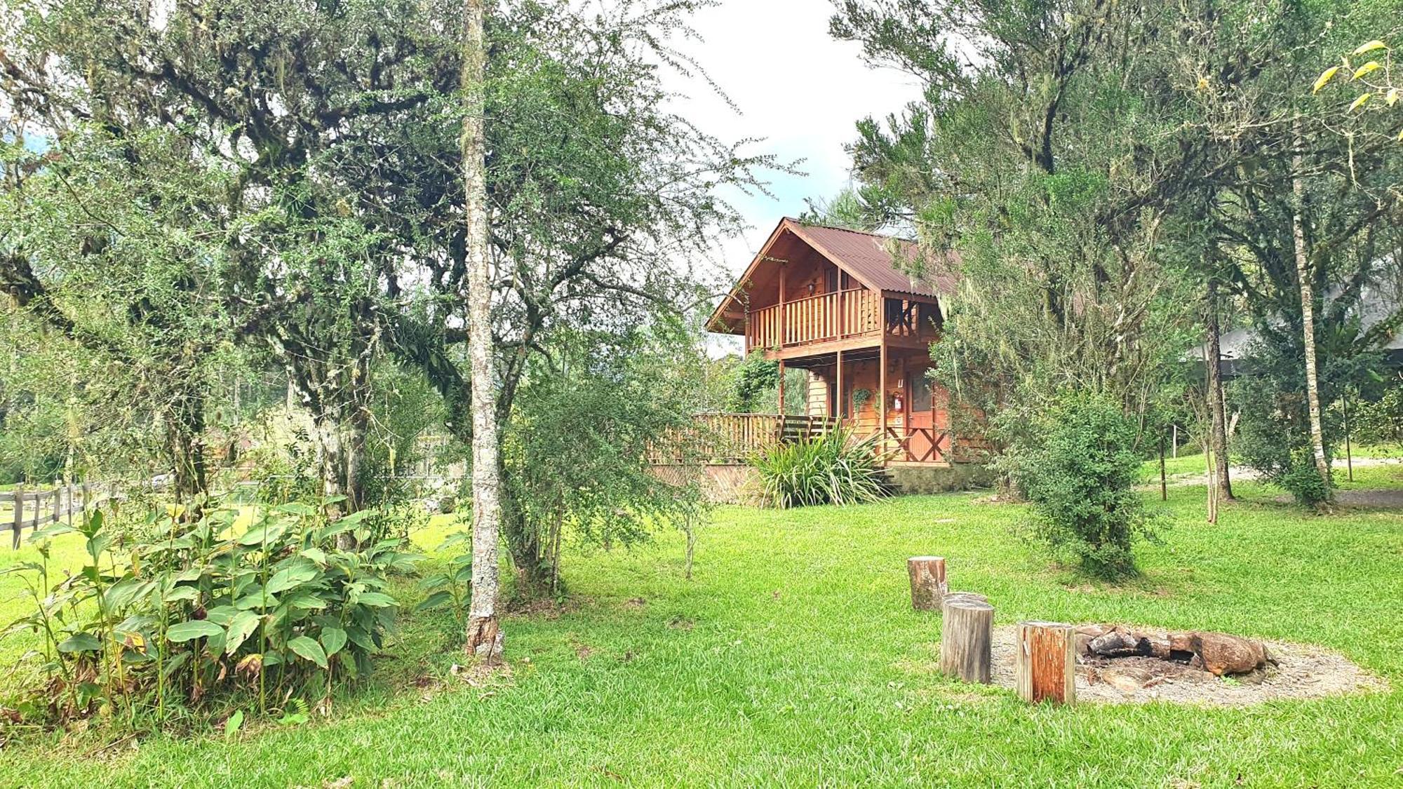 Pousada Vale Da Imbuia Chale Para Temporada Urubici Exterior photo